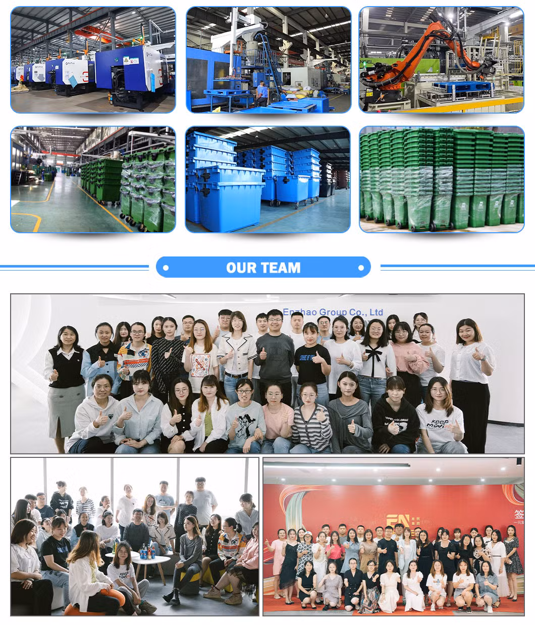 100L/120L/240L/360L/660L/1100L/1200L Wheelie Bin Plastic Injection Standard Outside Manual Trash Compactor Rubbish Waste Bin Basher Garden Recycling Bins