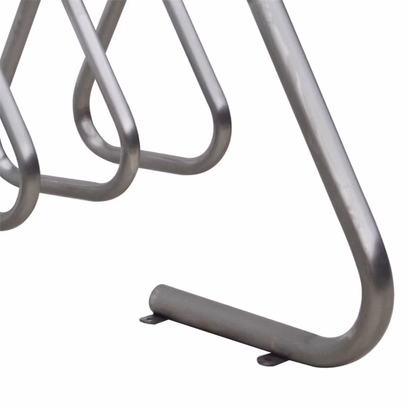 Custom Outdoor Metal Bicycle Parking Rack Heavy Duty Universal Bike Display Stand
