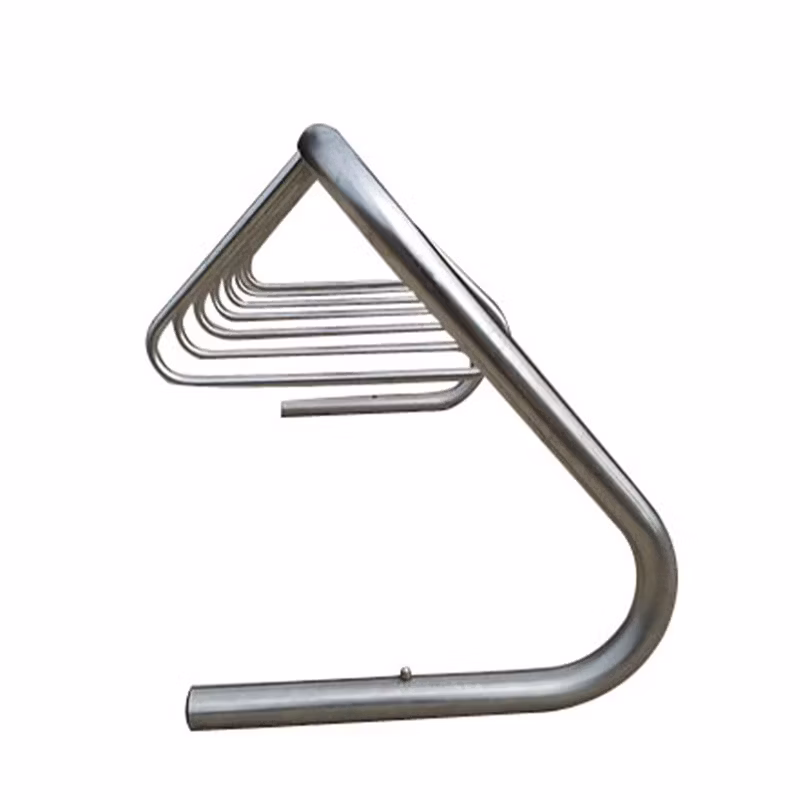 Custom Outdoor Metal Bicycle Parking Rack Heavy Duty Universal Bike Display Stand