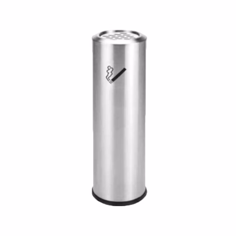 Plastic Stainless Commercial Can Rust-Resistant Steel Receptacle Ash Bin for Conference Room