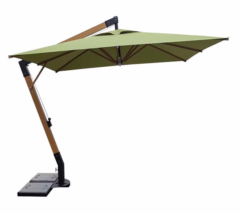 Outdoor Part Commercial Square Mega Sun Umbrellas Garden Beach Fringed Parasol Supplier