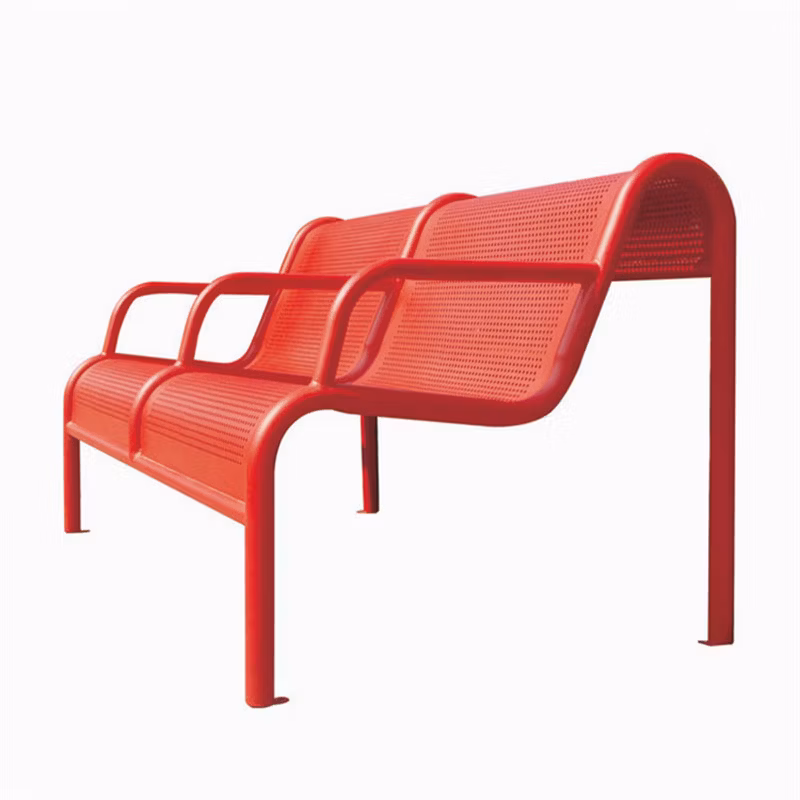 Outdoor Park Outside Public Garden 2 3 Seater Seating Bench with Arm