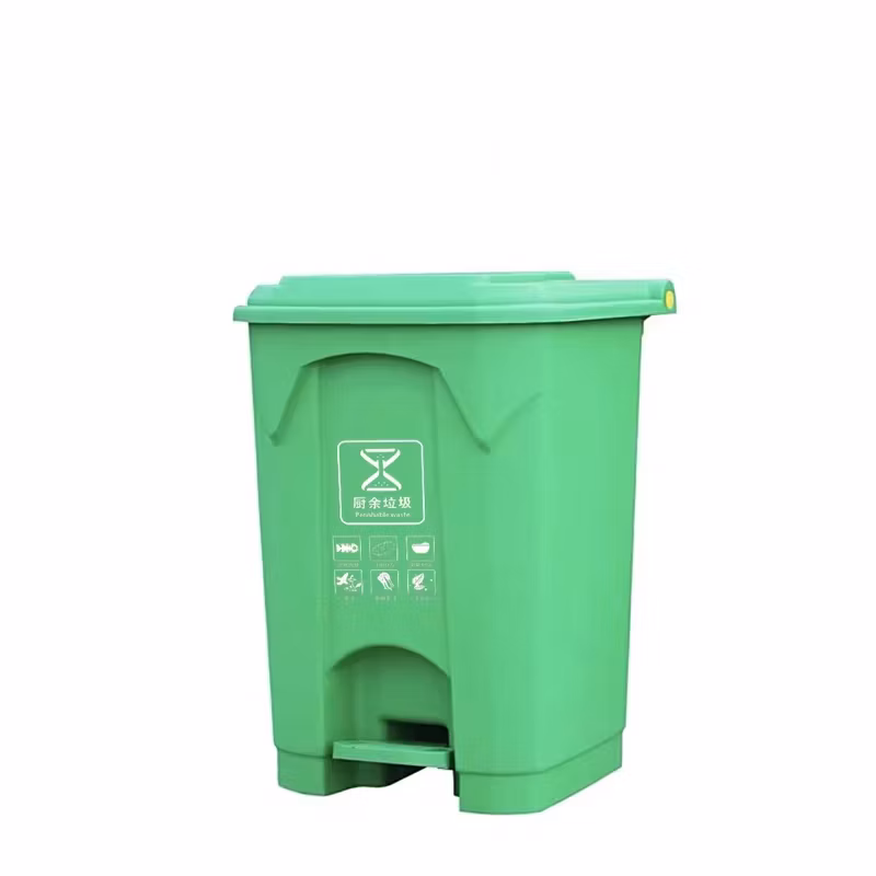 Garbage Pail Guaranteed Quality Proper Price High Quality Wholesale Classified Indoor Plastic Wastebasket with Pedal Lid Wastebasket