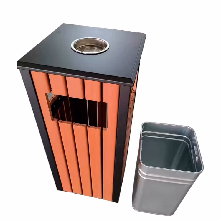 Garden Furniture Plastic Products Sanitary Ware Waste Bin with Ashtray