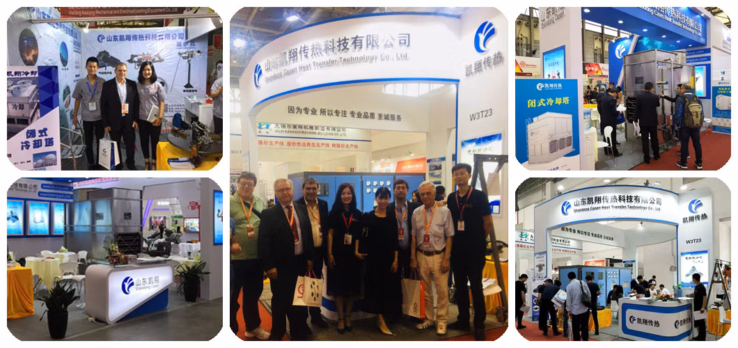Dry+Wet Combined Water Cooler Fin Tube Hybrid Cooling Tower with Air Cooled Part