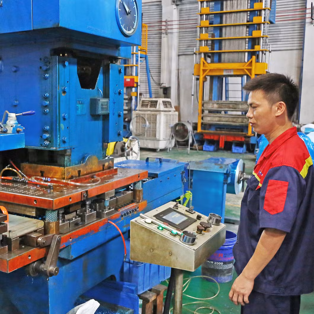 Ec Fans Copper Tube Aluminum Fin Free Cooling Cooler for Production Machine