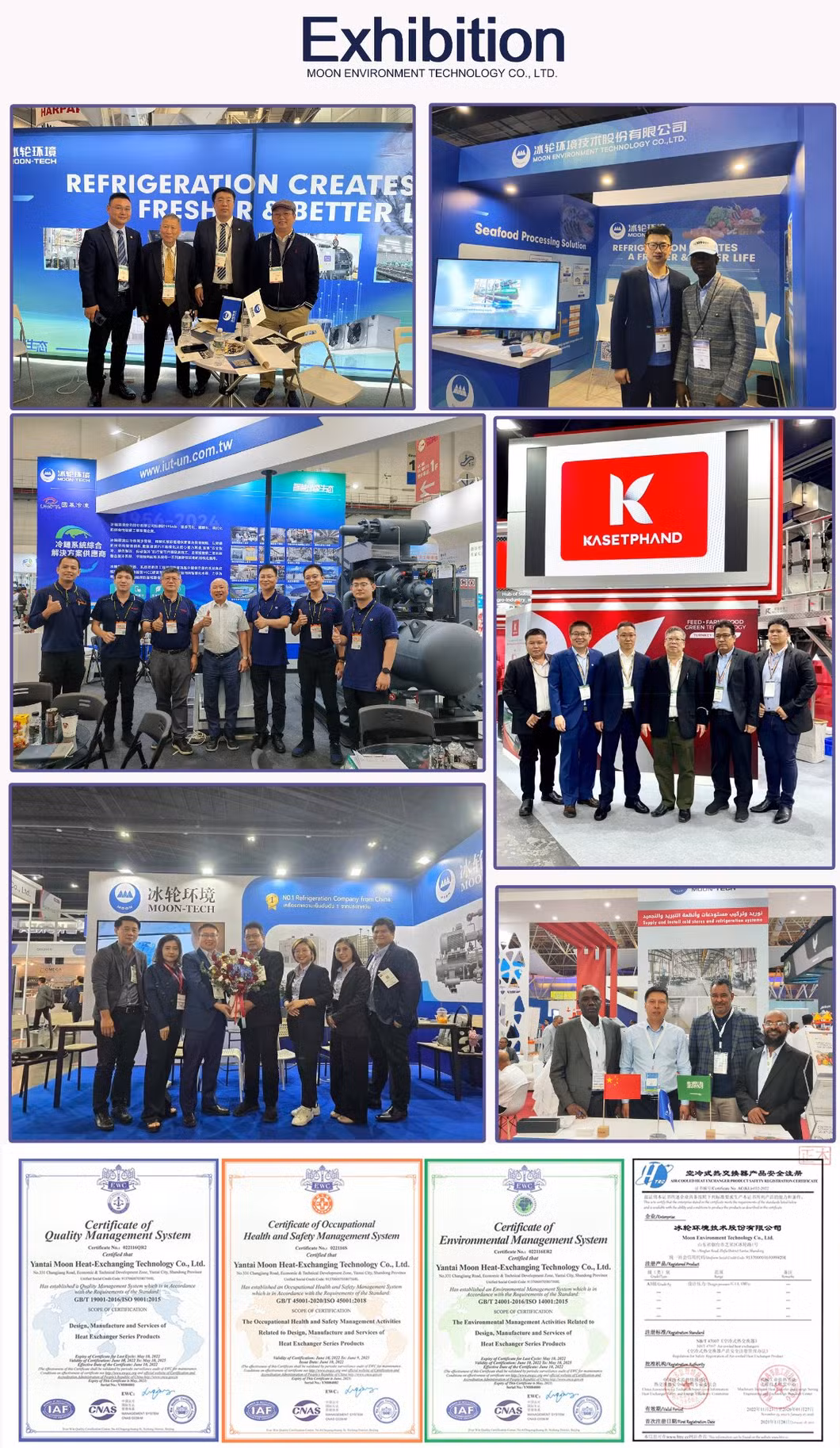 Industrial Air Cooled Condenser Heat Exchanger for Condensing Units