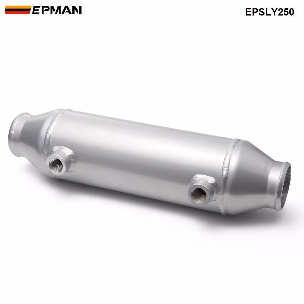 Epman Barrel Style Cooler Liquid to Air Intercooler 4"X10" ID/Od 2.5" for Supercharger Engine Epsly250