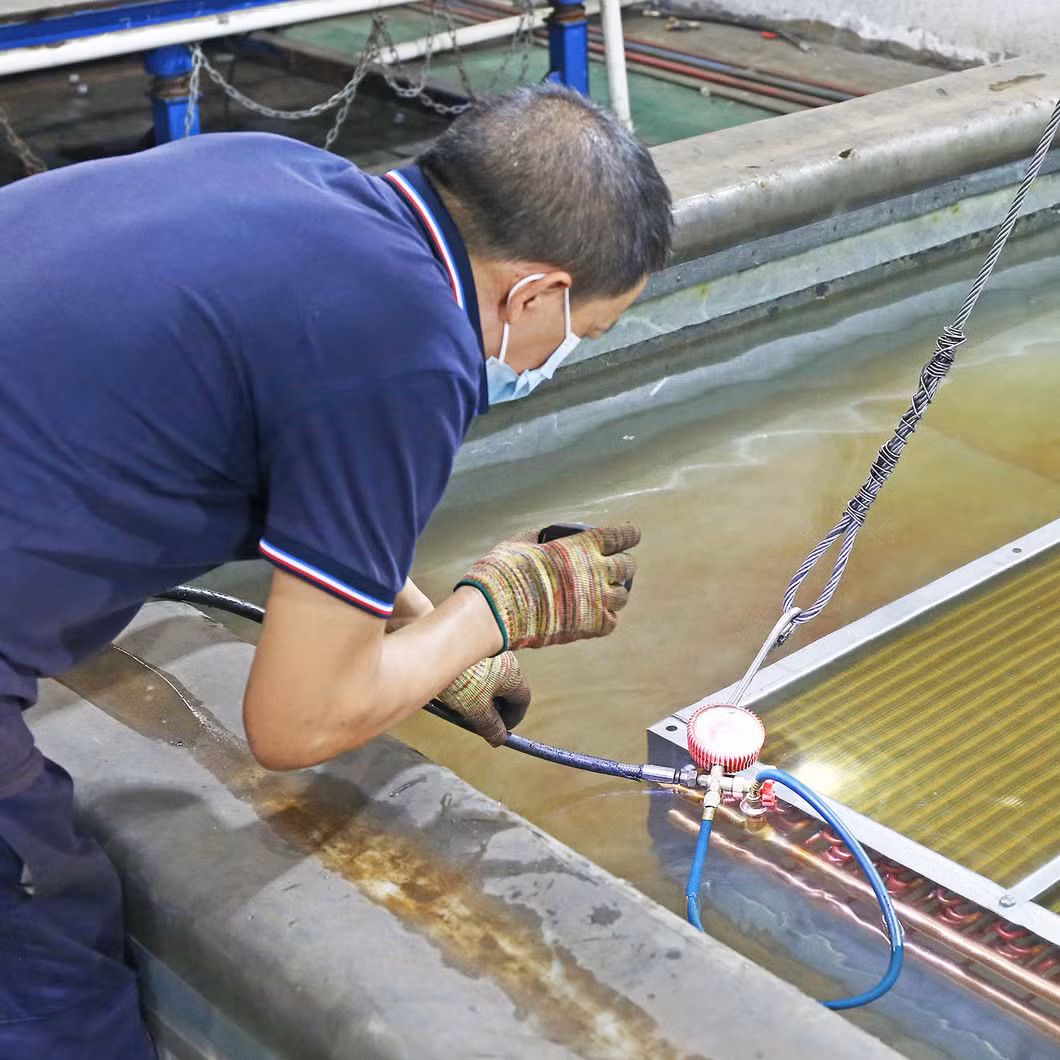 Ec Fans Copper Tube Aluminum Fin Free Cooling Cooler for Production Machine