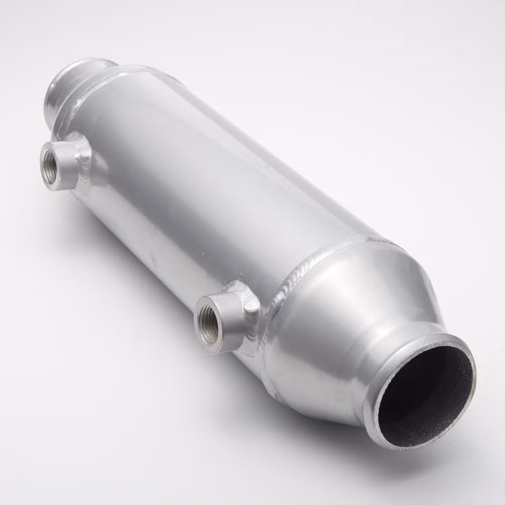 Epman Barrel Style Cooler Liquid to Air Intercooler 4"X10" ID/Od 2.5" for Supercharger Engine Epsly250