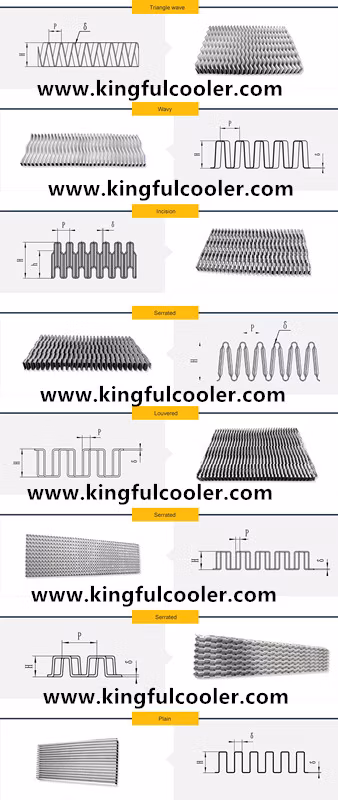 Air Cooled Aluminum Universal Hydraulic Oil Cooler