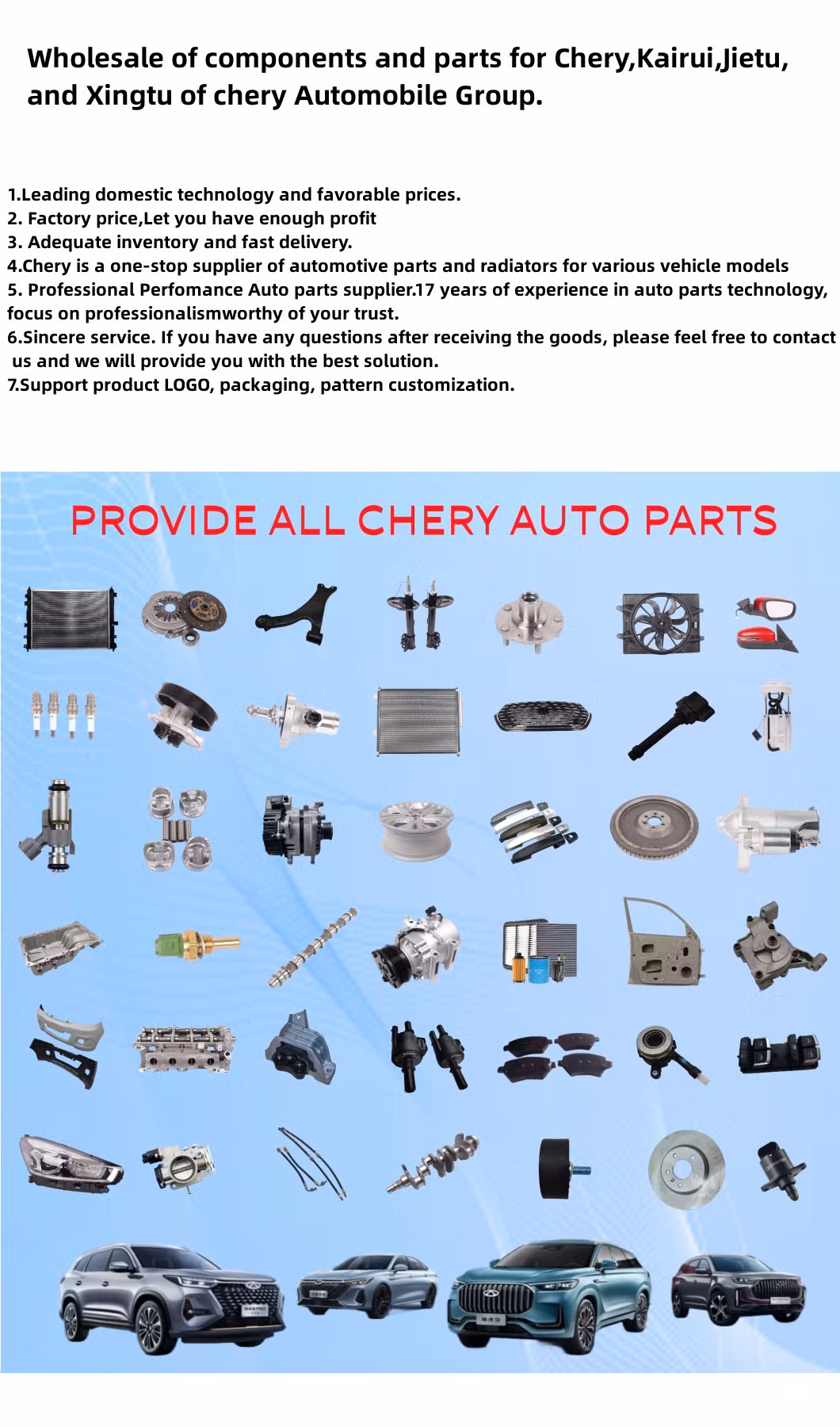 Mooi Ontwerp Auto Onderdelen Carrosserie Systeem Bumper F26-2803501ba Auto Lichaamsdelen Voor Bumper Voor Chery Jetour