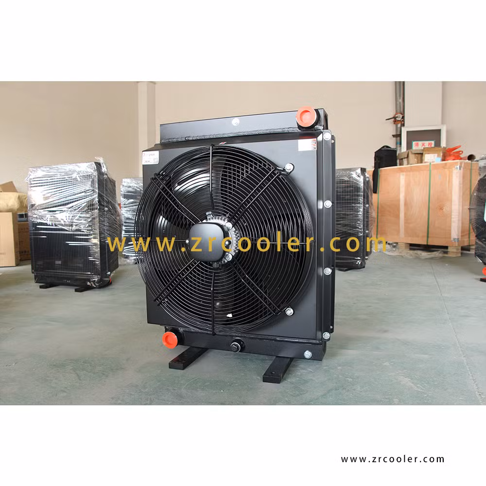 Hydraulic Oil Cooler with Fan Aluminum Bar Plate Heat Exchanger