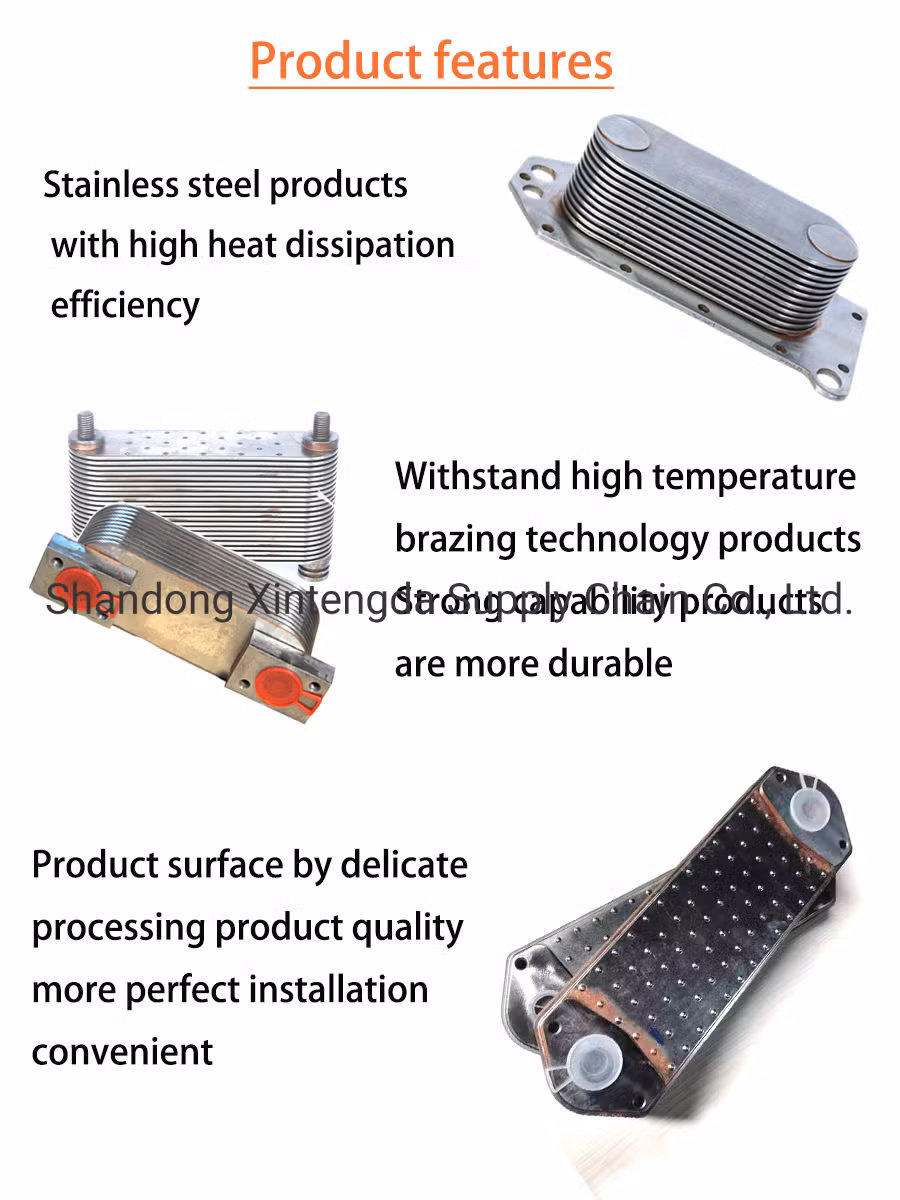 OEM 0021884301 0011888901 00118301 High Quality Stainless Steel Engine Oil Cooler Core for Mercedes Benz