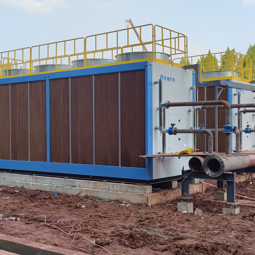 Casen Brand High Performance Glycol Tube Fin Adiabatic Dry Air Coolers for Data Center