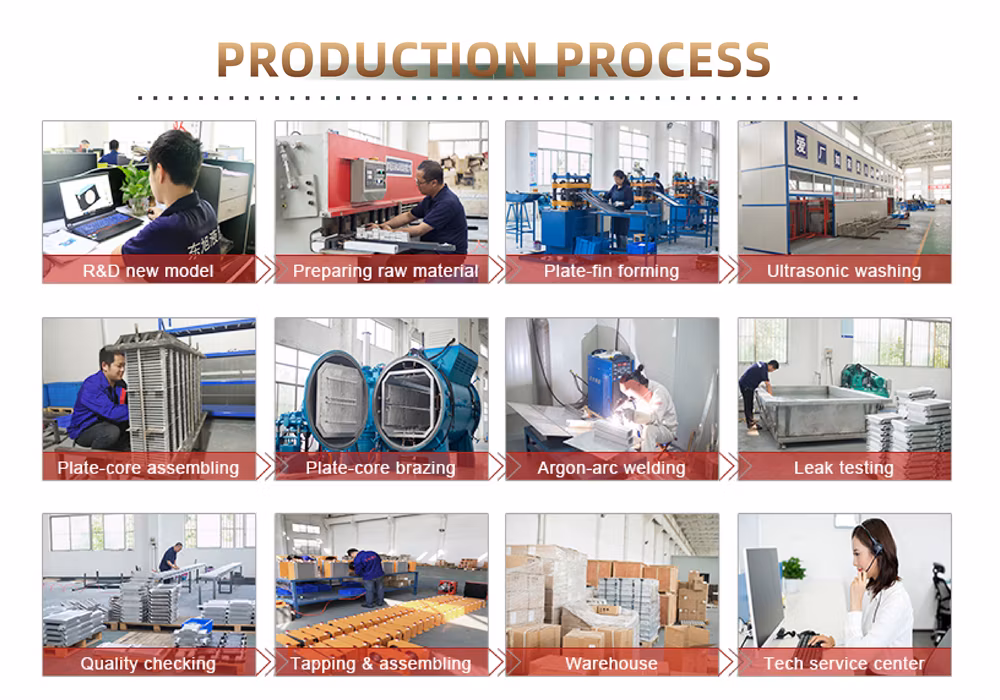 OEM Factory Direct Sales Charge Air Plain Type Fin Is Designed as Charge Air Turbulator in Charge Air Cooler