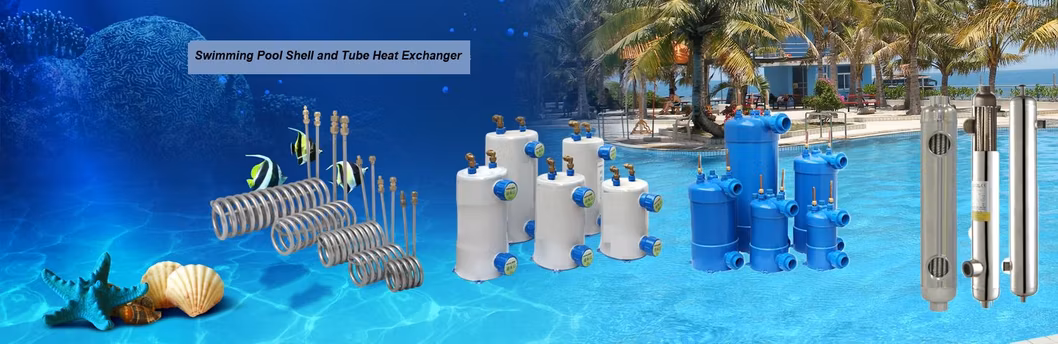Special Custom-Made Designs Titanium Heat Exchanger Pool, Water Cooler Heater