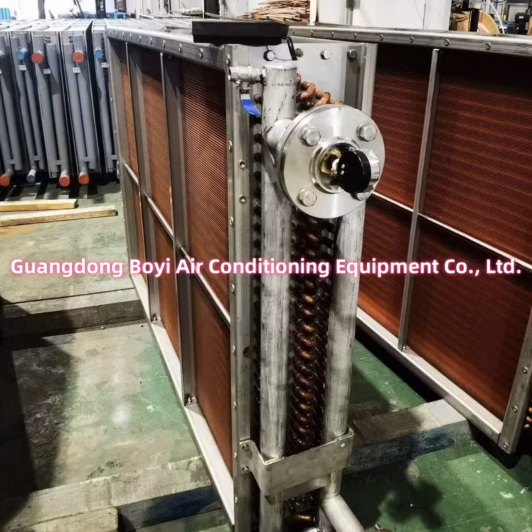 Top-Rated Hot Sale Low Sound Efficient Power Finned Tube Dry Air Cooler for Plastic Industry