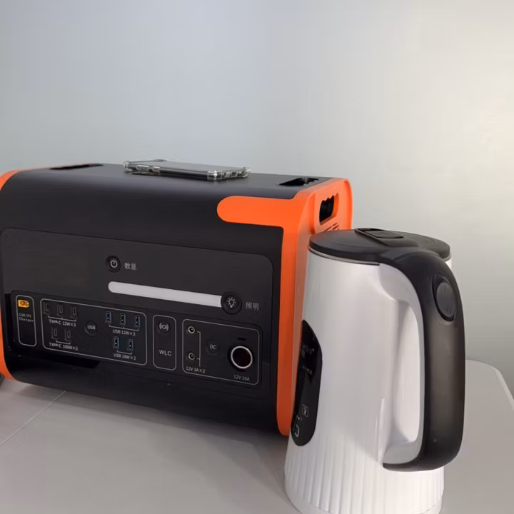 Longer Life 2200W Solar Generator for Home Emergency Electric Portable Power Station