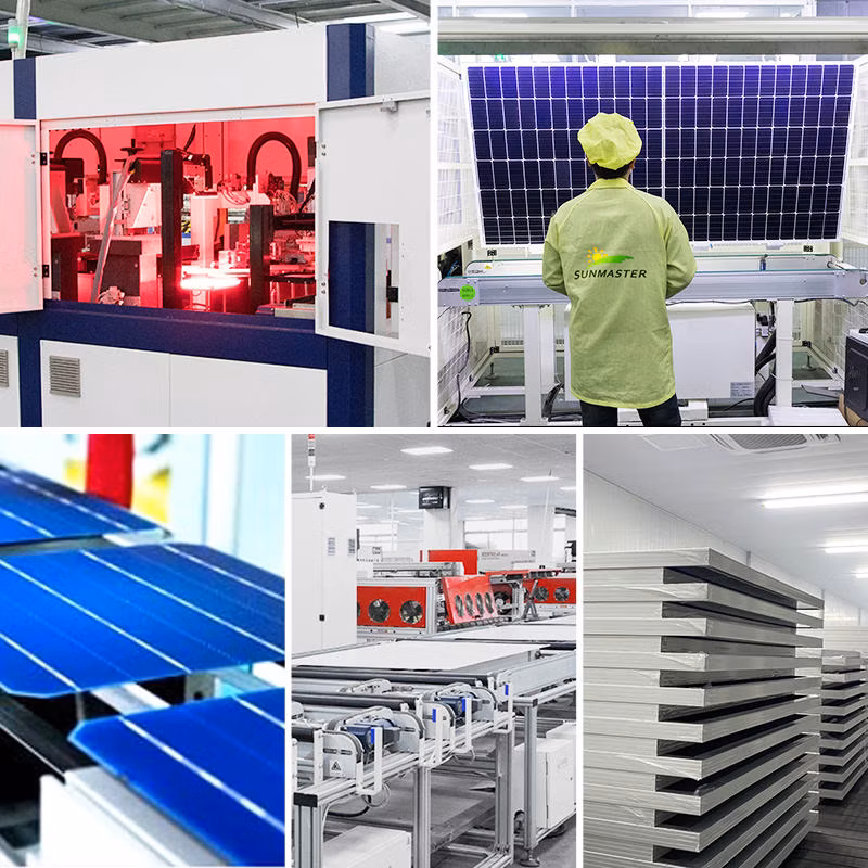 Full Black Best Price Free Shiping Cost Hot Sale as Solar 24V Solar Panels Cost Bifical for Home Electricity 450W