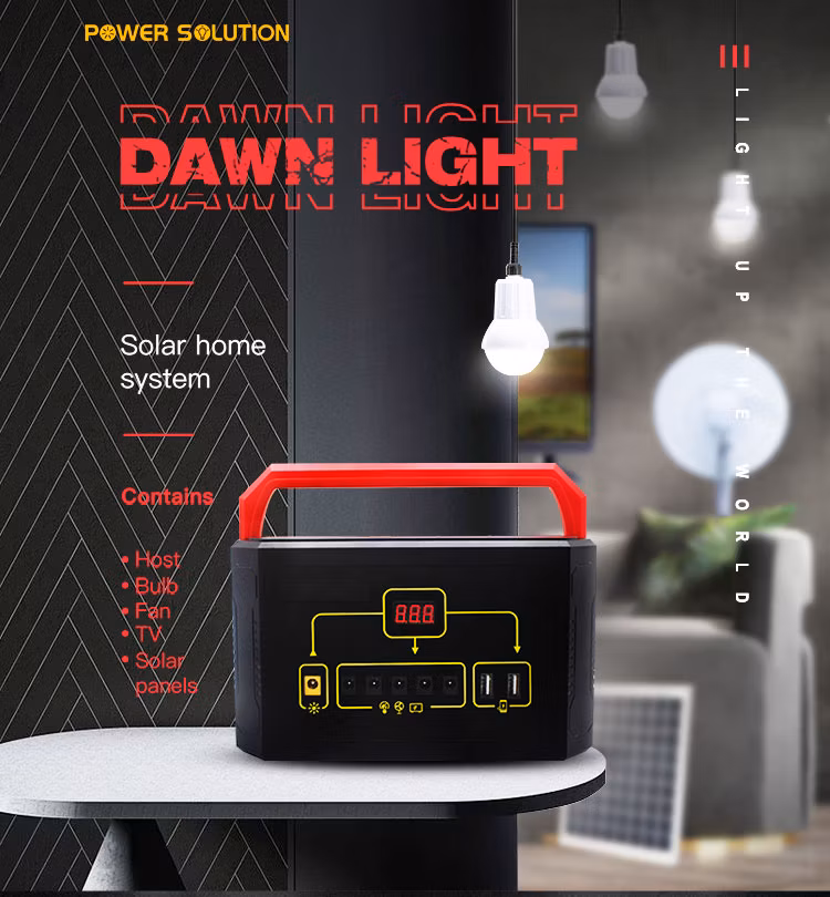 Sunking Dlight Made in China Solar Home Lighting System with Phone Charger Power System