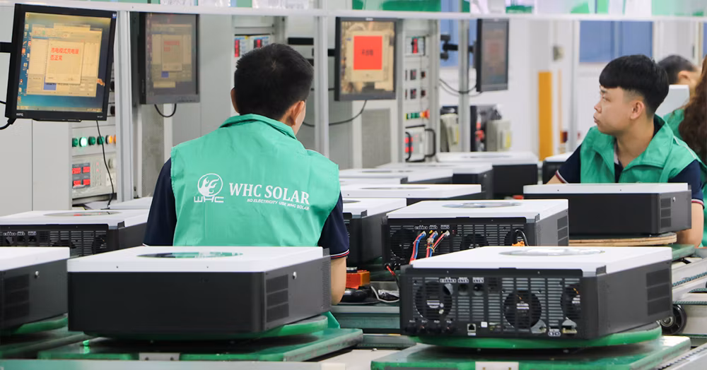 Whc off Grid Hybrid Inverter Single Phase 7.2kw 8.2kw 11kw MPPT Pure Sine Wave Solar Inverter Price