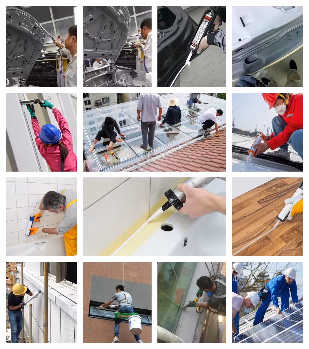 Adhesive Caulking Sealant for New Energy Photovoltaic Panel Solar Power Generation Panels - Weather-Resistant, Waterproof, High Temperature Resistant, Anti-Agin