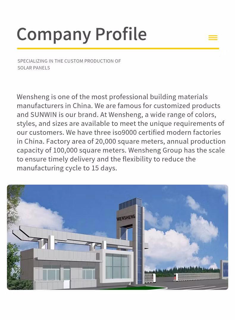 Discount Price Solar Panel Mounting System 400 Watt Single Solar Panel Double Sided Glass Solar Panels