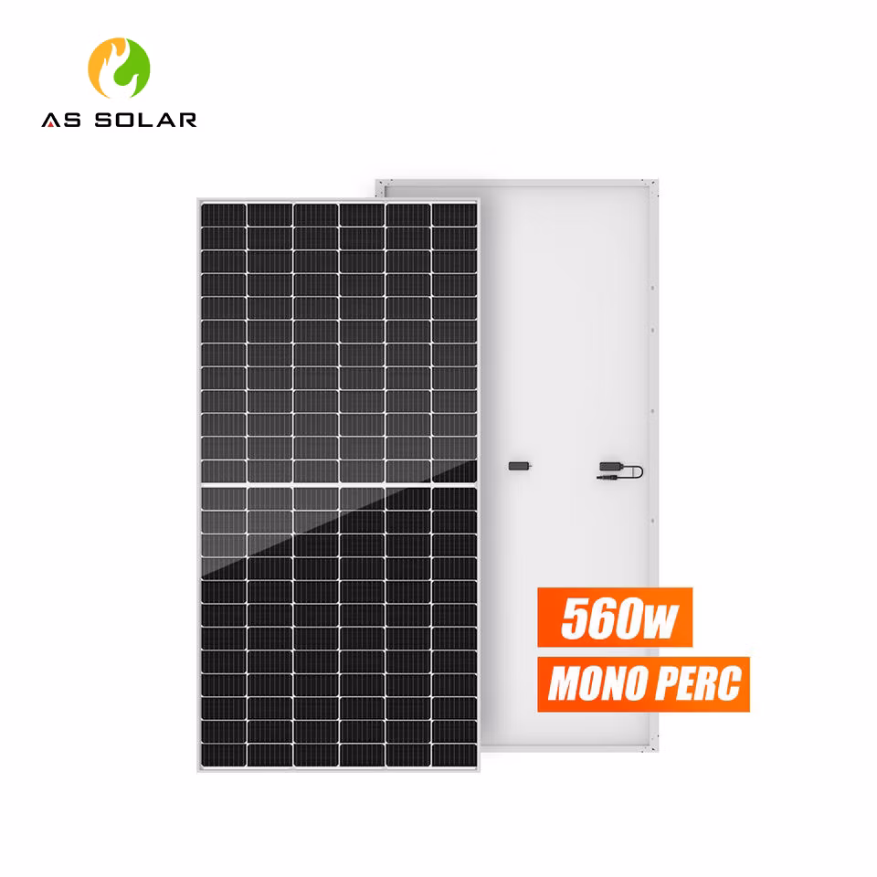 Solar Panel 550 560 Watt Mono Half Cell Solar Panel Roofing Sheets Green Electric Home Solar Power System for Cheap Price