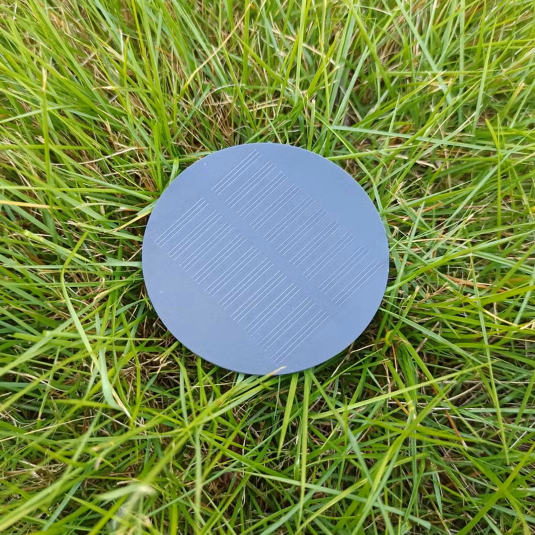 High Efficiency ETFE Pet Glass Surface SMT Process 30mm 40mm 45mm 50mm 60mm 70mm 80mm 90mm 100mm 105mm 110mm 120mm Dia. 5V 6V 8V 12V Mini Small Size Solar Panel