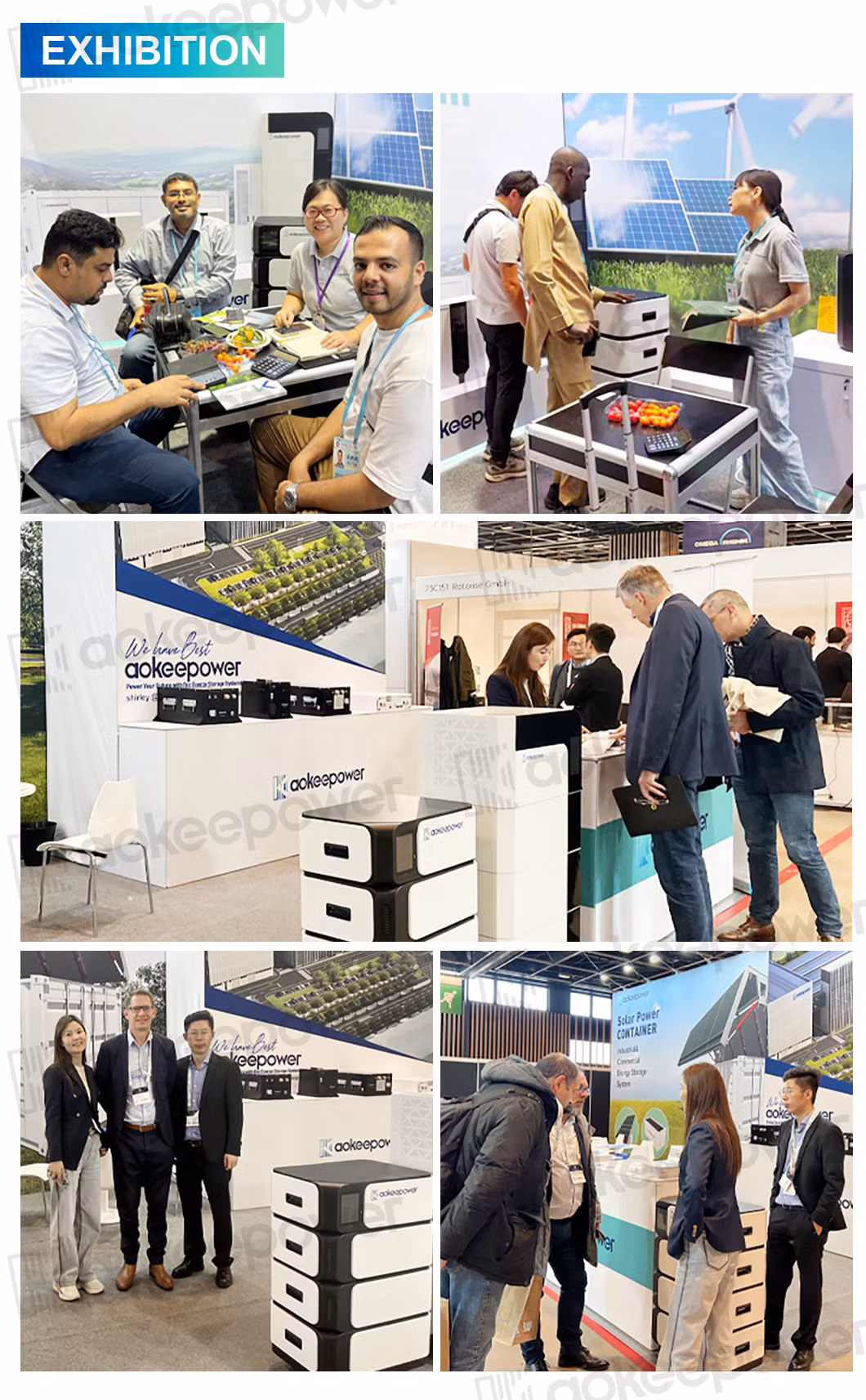 Aokeepower Energy Storage System Ess Household Energy Storage System 5kw Inverter Residential Solar Power Panels LiFePO4 5kwh Energy Storage Battery