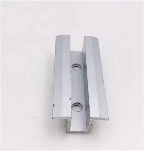 Edge Support, Middle Support, Pressure Block, Customized Aluminum Solar Photovoltaic Pressure Plate for Opposite Sex