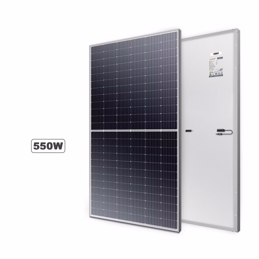 550W Monocrystalline Solar Panel Made in China