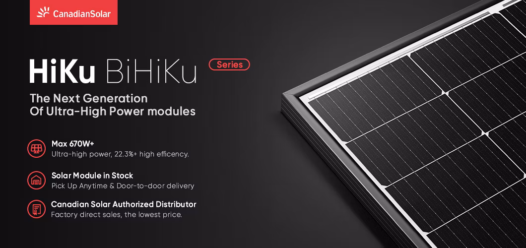 Canadian Mono Photovoltaic Solar Panels 550W 580W 575 Watt A Grade N Type Solar Plate Price List
