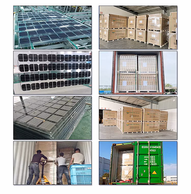 750W Commercial PV Solar Panel N-Type with Bifacial and Half Cell Topcon Type for Enhanced Efficiency