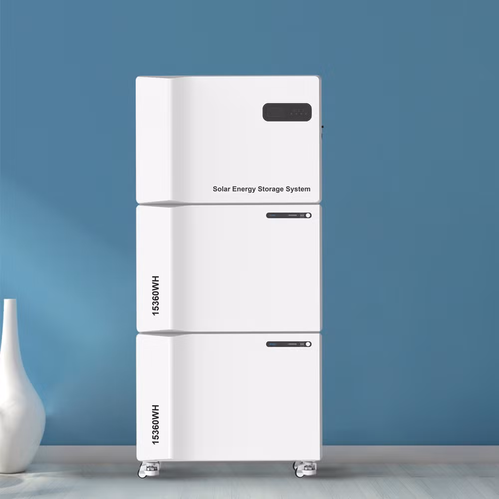 5120wh Home Energy Storage Stackable Battery with Pure Sine Wave Inverter