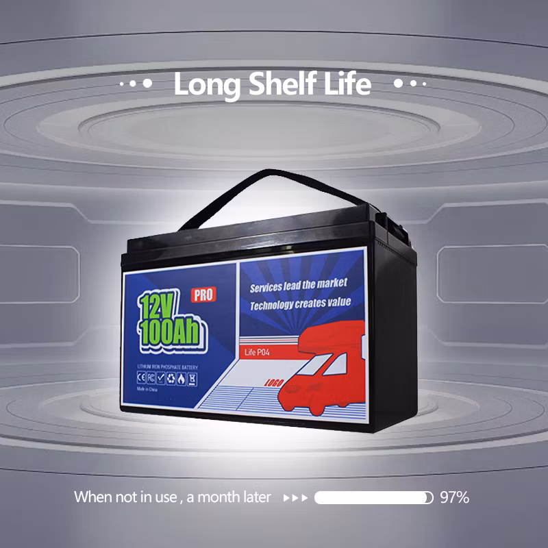 12V 100ah LiFePO4 Battery Built BMS Supports Low Temperature Charging Lithium Battery off-Grid in Cold Areas