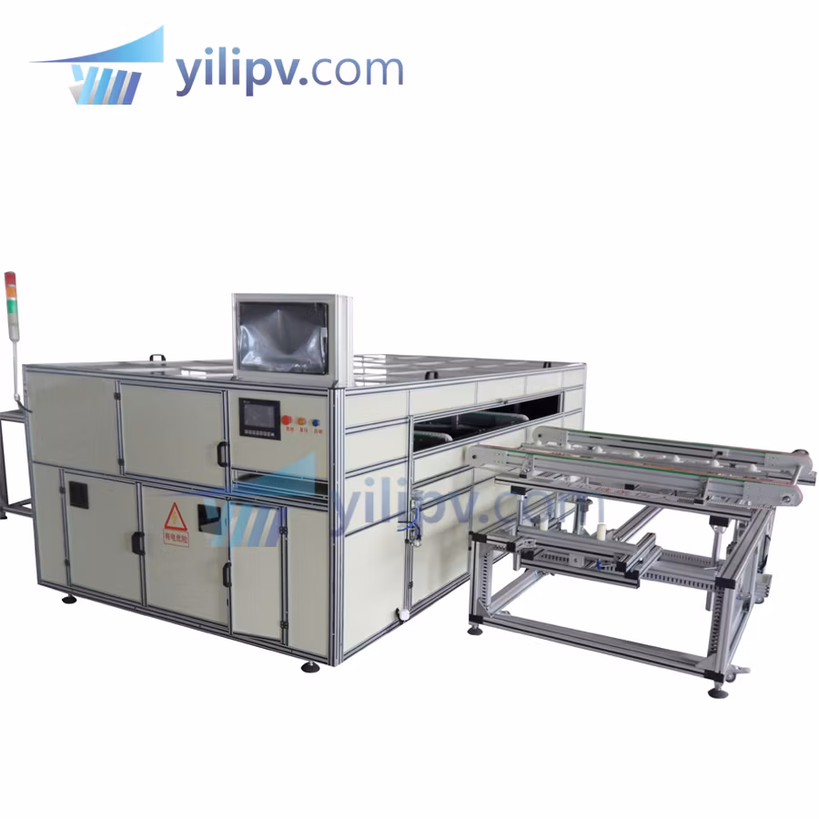 Electroluminescence EL Inspection for Photovoltaic Manufacturing.
