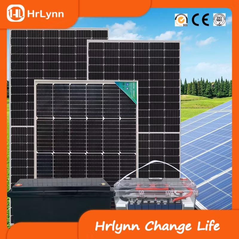 Modern Design Africa Warehouse 450W 550W Single Solar Panel Roof Tile Photovoltaic