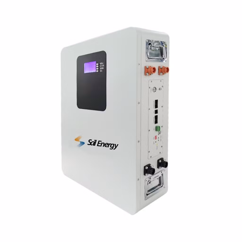 Rechargeable 48V LiFePO4 Lithium Ion Battery 100ah 150ah 200ah Wall Mounted Lithium Storage Battery for Solar Panel System