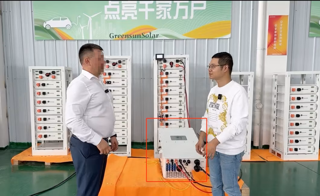 Deye 50kw 100kw 200kw Inverter Lithium LiFePO4 Battery Storage Ess Bess Container