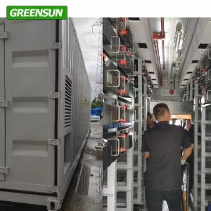 Deye 50kw 100kw 200kw Inverter Lithium LiFePO4 Battery Storage Ess Bess Container