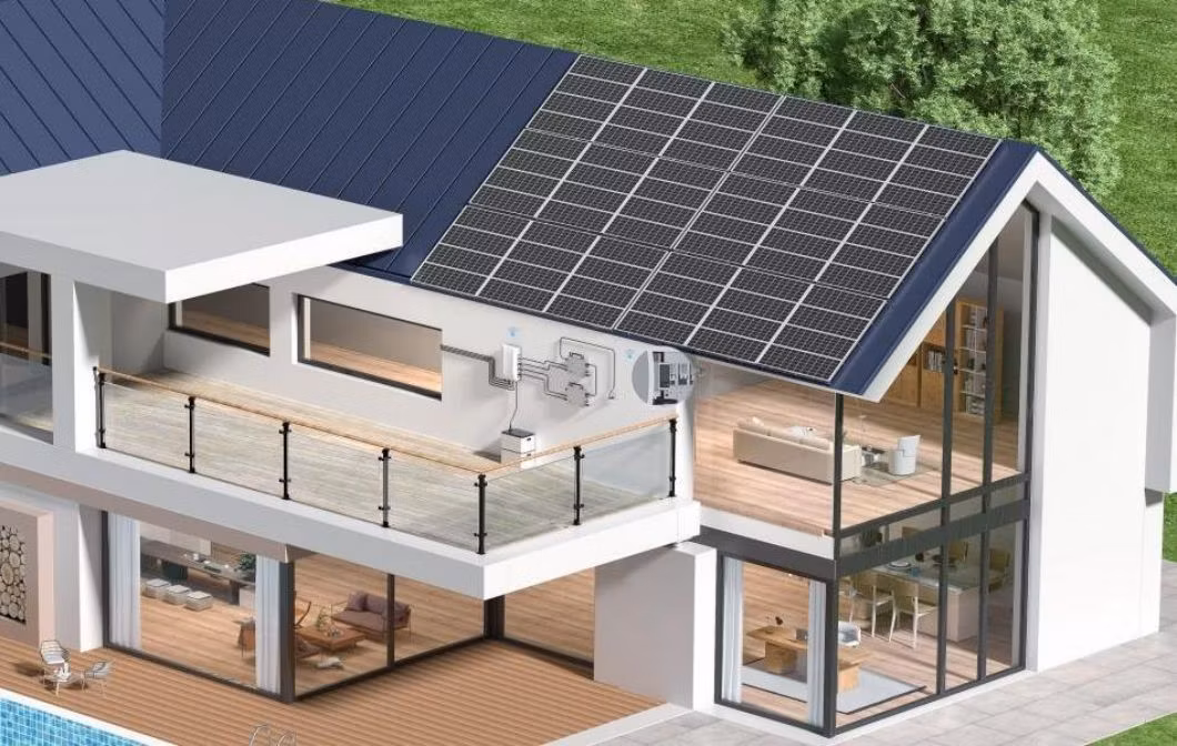Solar Power Charger MPPT Intelligent Energy Solar Controller for Balcony