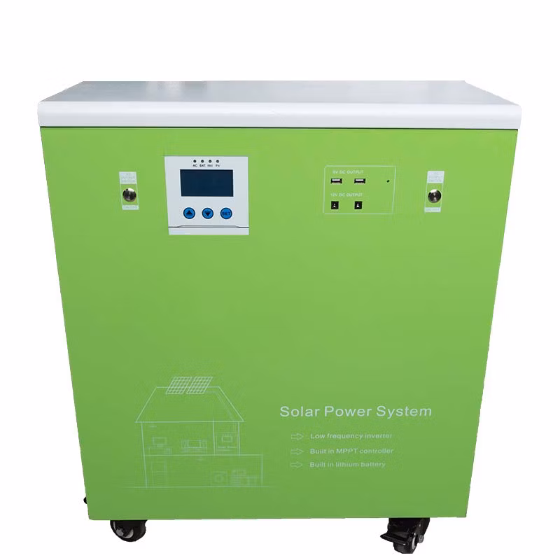 2000 Watt 3000 Watt 5000 Watt Portable Solar Generator