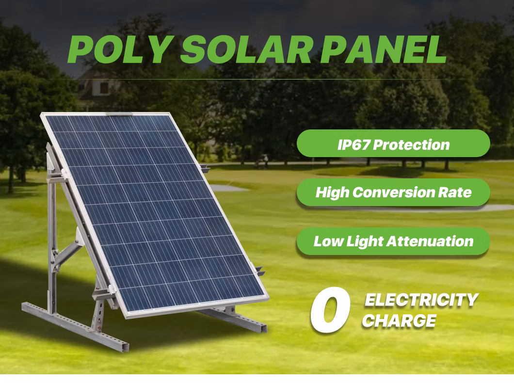 Half-Cell Module 540W Rooftop Solar Panel Photovoltaic Panel 550W560W Monocrystalline Solar Panel