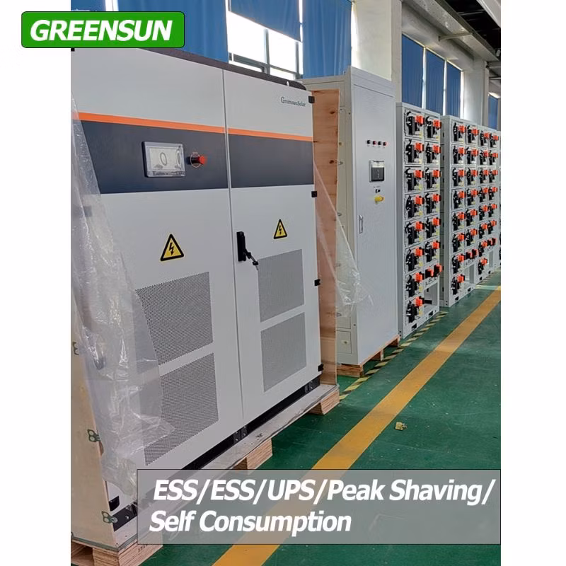 Deye 50kw 100kw 200kw Inverter Lithium LiFePO4 Battery Storage Ess Bess Container