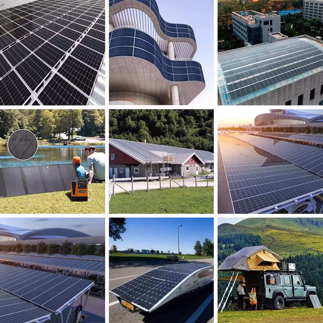 Solar Cell Panel Energy System Cost Monocrystalline Photovoltaic Module PV Solar Panel