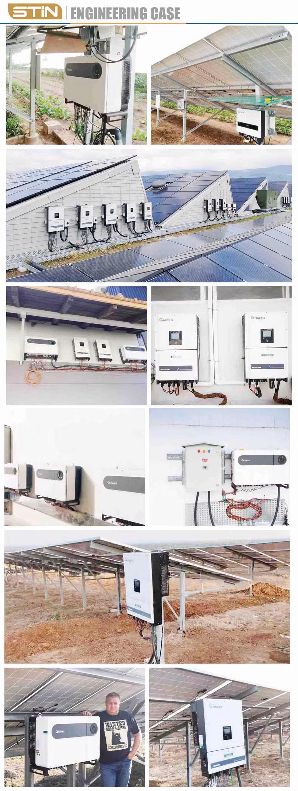 40kw 40000W on Grid Hybrid Photovoltaic Home Solar Energy Generator with Inverter and Solar Panel