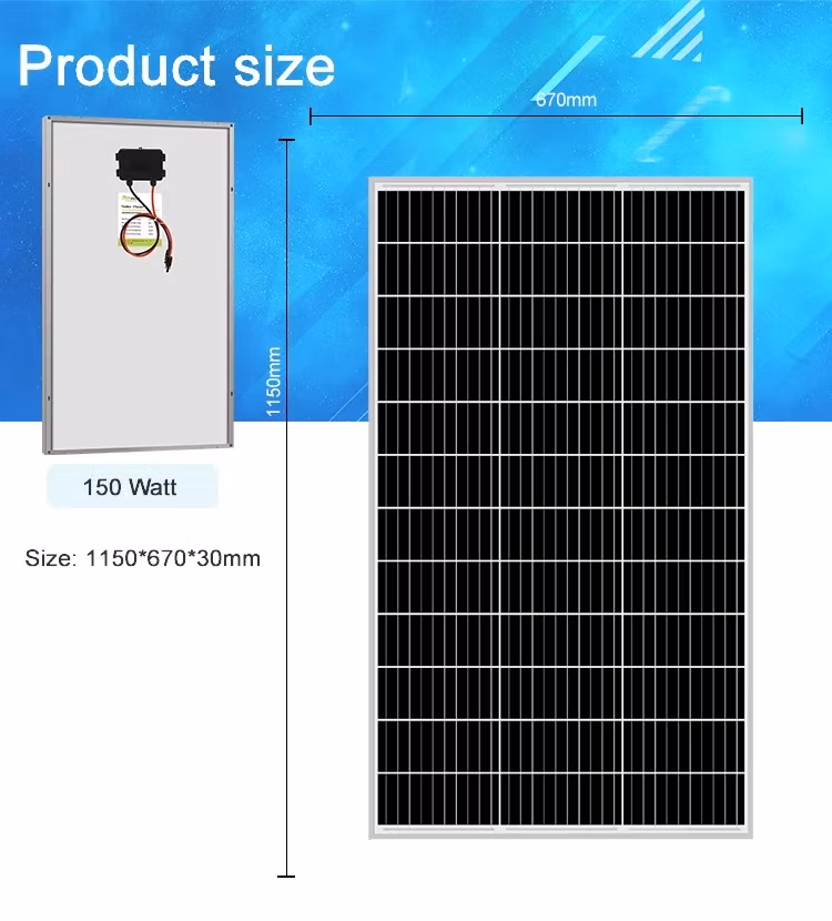 48V Solar Power Panels 550W Poly Solar Panel 610W 620W 630W Polycrystalline Solar Panels Cost 1000W Price for Home Electricity