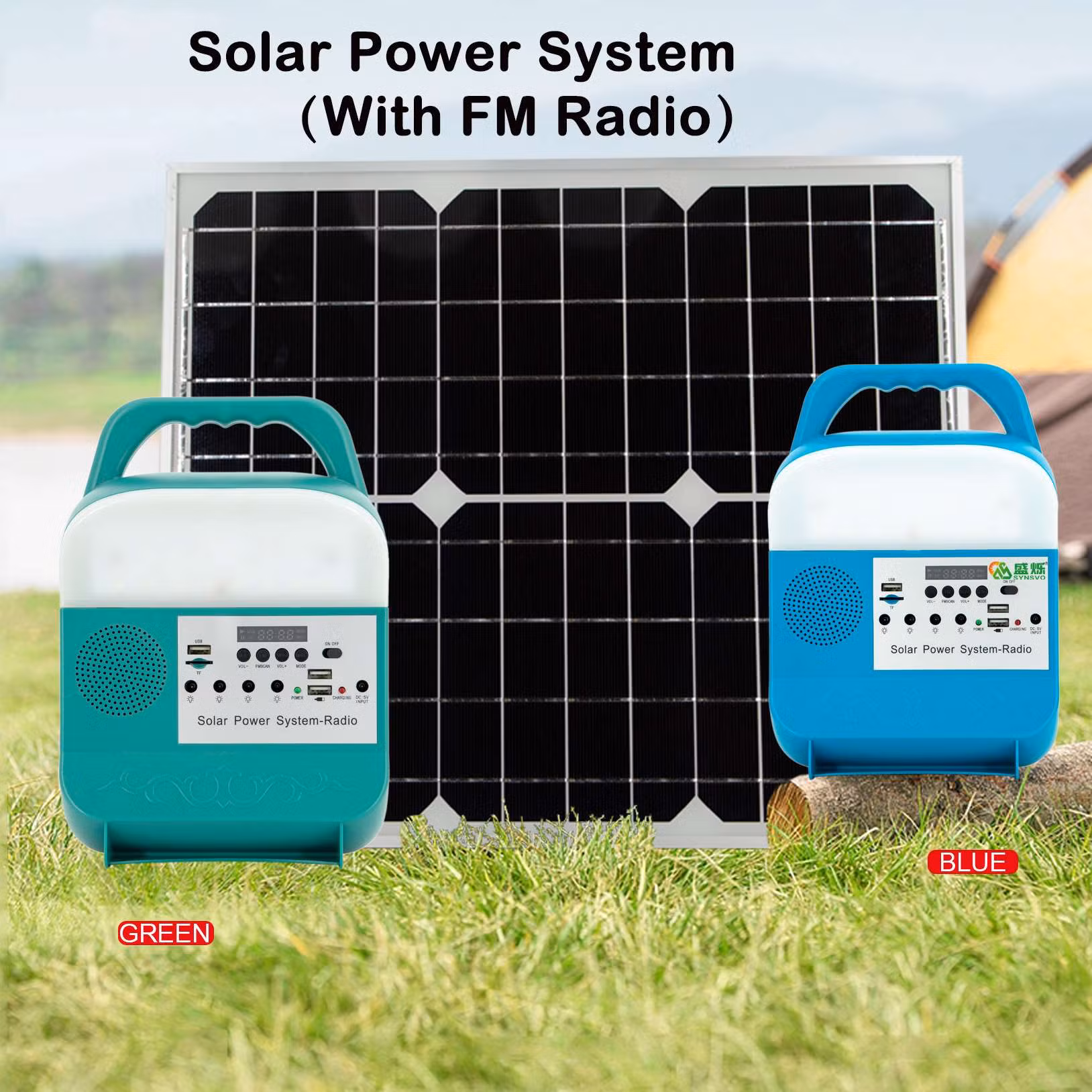 Kit completo di sistema di illuminazione con generatore solare portatile per illuminazione domestica solare off-grid, costo impianto solare per la casa